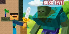 Noob vs Pro – Boss Levels